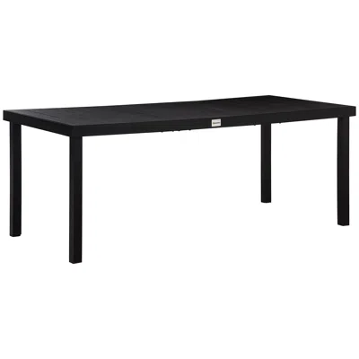 Streamdale Furniture Streamdale 75" X 35" Outdoor Dining Table For 8 People