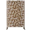 Streamdale Furniture Streamdale 76" Metal Privacy Screen - Indoor/outdoor