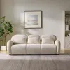Streamdale Furniture Streamdale 78 In. Modern 3 Seater Boucle Sofa With 3 Pillows, Beige