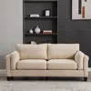 Streamdale Furniture Streamdale 79" Modern Style Button Tufted Linen Upholstered 3-seat Sofa