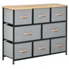 Streamdale Furniture Streamdale 8-drawer Fabric Storage Unit With Steel Frame