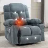 Streamdale Furniture Streamdale 8-point Massage Recliner With Heat