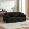 Streamdale Furniture Streamdale 80" Premium Chenille Fabric Sofa With Cushions And Pillow