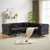 Streamdale Furniture Streamdale 81.5-inch Chenille Corner Sofa