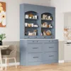 Streamdale Furniture Streamdale 83" Tall Kitchen Pantry Cabinet (set Of 2)