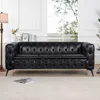 Streamdale Furniture Streamdale 84.06 Inch Width Traditional Square Arm Removable Cushion 3 Seater