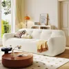 Streamdale Furniture Streamdale 85.8" Chenille Tufted 3-seater Sofa - Full Sponge, Pocket Spring, No Assembly
