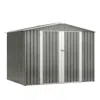 Streamdale Furniture Streamdale 8x6 Ft Outdoor Storage Shed With Metal Foundation