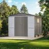 Streamdale Furniture Streamdale 8x8ft Iron-wood Tool Shed - Nature & Function