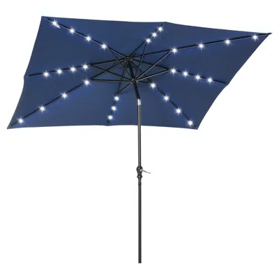 Streamdale Furniture Streamdale 9' X 7' Solar Umbrella