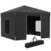 Streamdale Furniture Streamdale 9.7' X 9.7' Pop Up Canopy With Sidewalls
