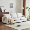 Streamdale Furniture Streamdale 99 In. 3-piece Modular Free Combination Sectional Sofa Couch In White