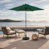 Streamdale Furniture Streamdale 9ft Outdoor Patio Umbrella - Tilt & Crank, Dark Green