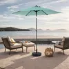 Streamdale Furniture Streamdale 9ft Outdoor Patio Umbrella - Tilt & Crank, Light Green