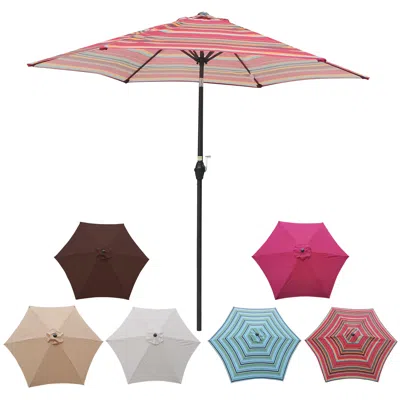 Streamdale Furniture Streamdale 9ft Umbrella Burgundy