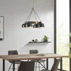 Streamdale Furniture Streamdale Abbott 4-light Metal Shade Chandelier