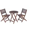 Streamdale Furniture Streamdale Stylish Outdoor Patio Bistro Set For Cozy Gatherings