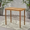 Streamdale Furniture Streamdale Acacia Wood Bar Table - Sleek & Weather-resistant