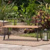 Streamdale Furniture Streamdale Acacia Wood Bench Rustic Charm Meets Modern Style
