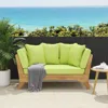Streamdale Furniture Streamdale Acacia Wood Daybed With Versatile Sofa-to-bed Conversion