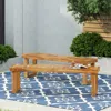 Streamdale Furniture Streamdale Acacia Wood Outdoor Bench - 60 Inch