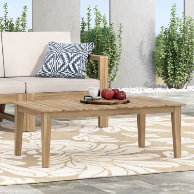 Streamdale Furniture Streamdale Acacia Wood Outdoor Coffee Table