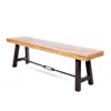 Streamdale Furniture Streamdale Acacia Wood Outdoor Dining Bench, Patio Bench