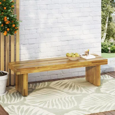 Streamdale Furniture Streamdale Acacia Wood Outdoor Garden Bench
