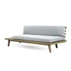 Streamdale Furniture Streamdale Acacia Wood Sofa Modern Durability For Indoor And Outdoor Spaces
