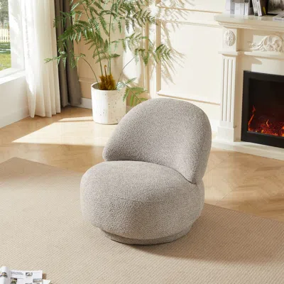 Streamdale Furniture Streamdale Accent Chair For Living Room With Swivel Function