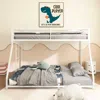 Streamdale Furniture Streamdale Adam Twin Over Full Metal Bunk Bed