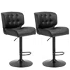 Streamdale Furniture Streamdale Adjustable Bar Stools Set With Padded Cushion (2)