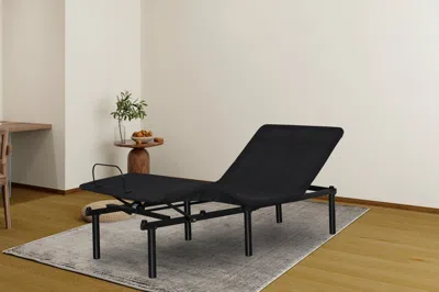 Streamdale Furniture Streamdale Adjustable Bed Base - Fold To Half -txl Motorized Head And Foot Incline - Quick And Easy 