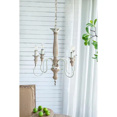 Streamdale Furniture Streamdale Adjustable Chain Light Fixture, Bulb Not Included In Neutral