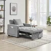 Streamdale Furniture Streamdale Adjustable Folding Sofa Bed Chair - Grey