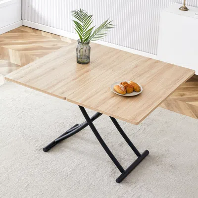 Streamdale Furniture Streamdale Adjustable Height Foldable Table With Easy Assembly