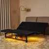 Streamdale Furniture Streamdale Adjustable King Bed Base With Incline, Quiet Motor, Usb Ports, Nightlight