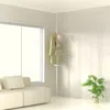 Streamdale Furniture Streamdale Adjustable Laundry Drying Rack - Tension Rod, White