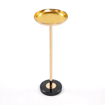 Streamdale Furniture Streamdale Adjustable Marble Side Table