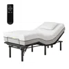 Streamdale Furniture Streamdale Adjustable Massaging Bed Frame With Remote