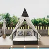 Streamdale Furniture Streamdale Adjustable Outdoor Daybed With Sun Lounger