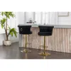 Streamdale Furniture Streamdale Adjustable Swivel Bar Stools Set For Kitchen, Dining Room