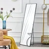 Streamdale Furniture Streamdale Aluminum Alloy Metal Frame Wall-mounted Full-length Mirror