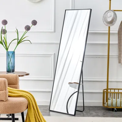 Streamdale Furniture Streamdale Aluminum Alloy Metal Frame Wall-mounted Full-length Mirror