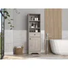 Streamdale Furniture Streamdale Andalusia 1-drawer 3-shelf Linen Cabinet Light