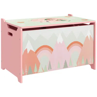 Streamdale Furniture Streamdale Animal Design Toy Box With Lid And Safety Hinge