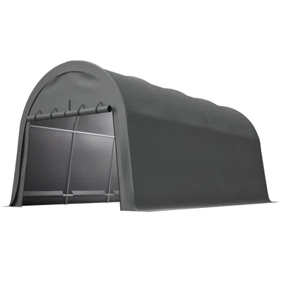 Streamdale Furniture Streamdale Anti-snow 10x20 Ft Carport, Commercial Grade Heavy Duty Portable Garage Canopy