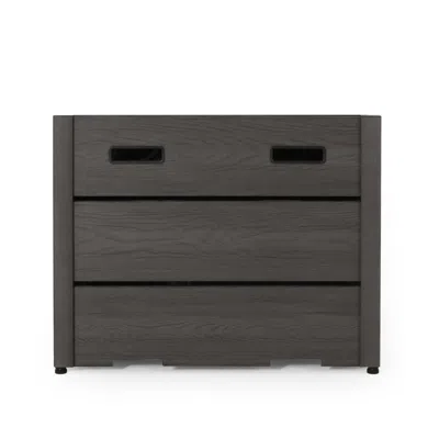 Streamdale Furniture Streamdale Archie Square Wpc Fire Pit Base