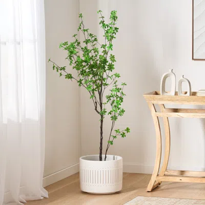 Streamdale Furniture Streamdale Artificial Ekianthus Tree - Pre-potted, Easy Care, Multiple Sizes