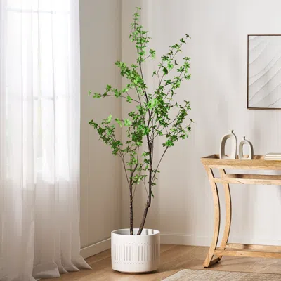 Streamdale Furniture Streamdale Artificial Enkianthus Tree - 70" Tall - Pre-potted